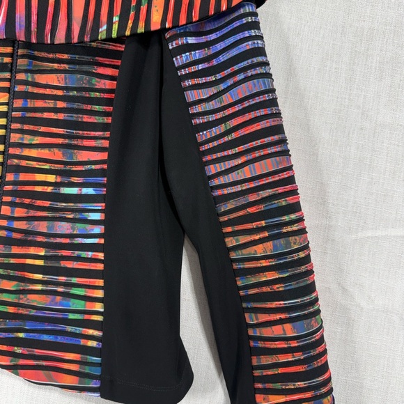Joseph Ribkoff Multicolor Striped Blazer - Picture 3 of 7